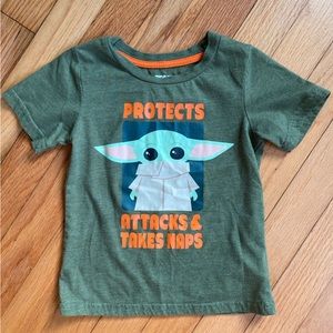 Baby Yoda star wars tshirt